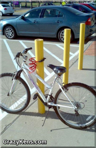 Bike lock fail